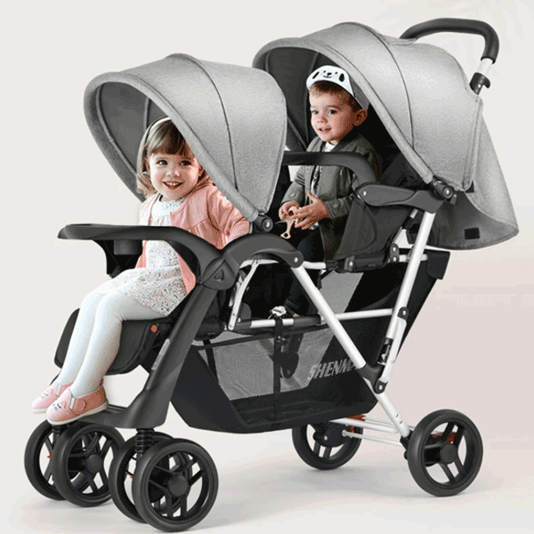 Big Size Foldable Twin Baby Stroller-P738