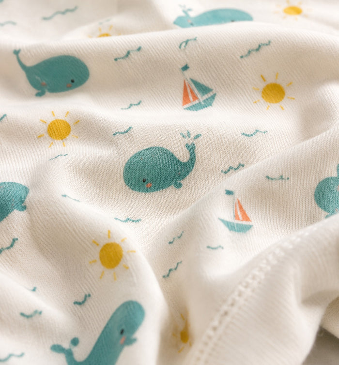 Pack of 3 Coastal Sleepsuits (0-24M)