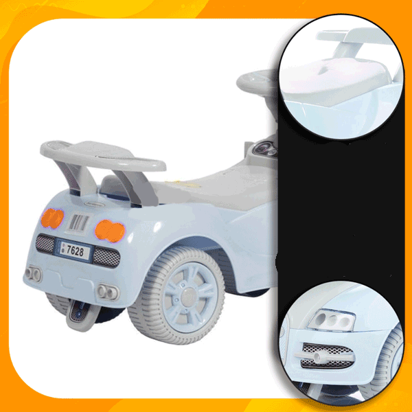 Kids Push & Tolo Card Cooper Style Blue BZ-A+B-7628