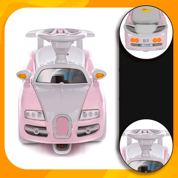 Kids Push & Tolo Card Cooper Style Blue BZ-A+B-7628