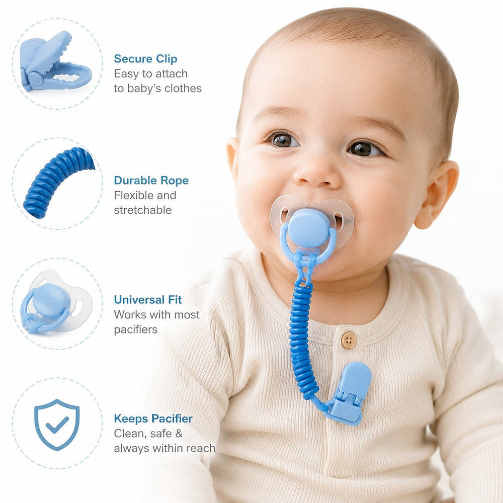 Baby Pacifier Chain with Pacifier