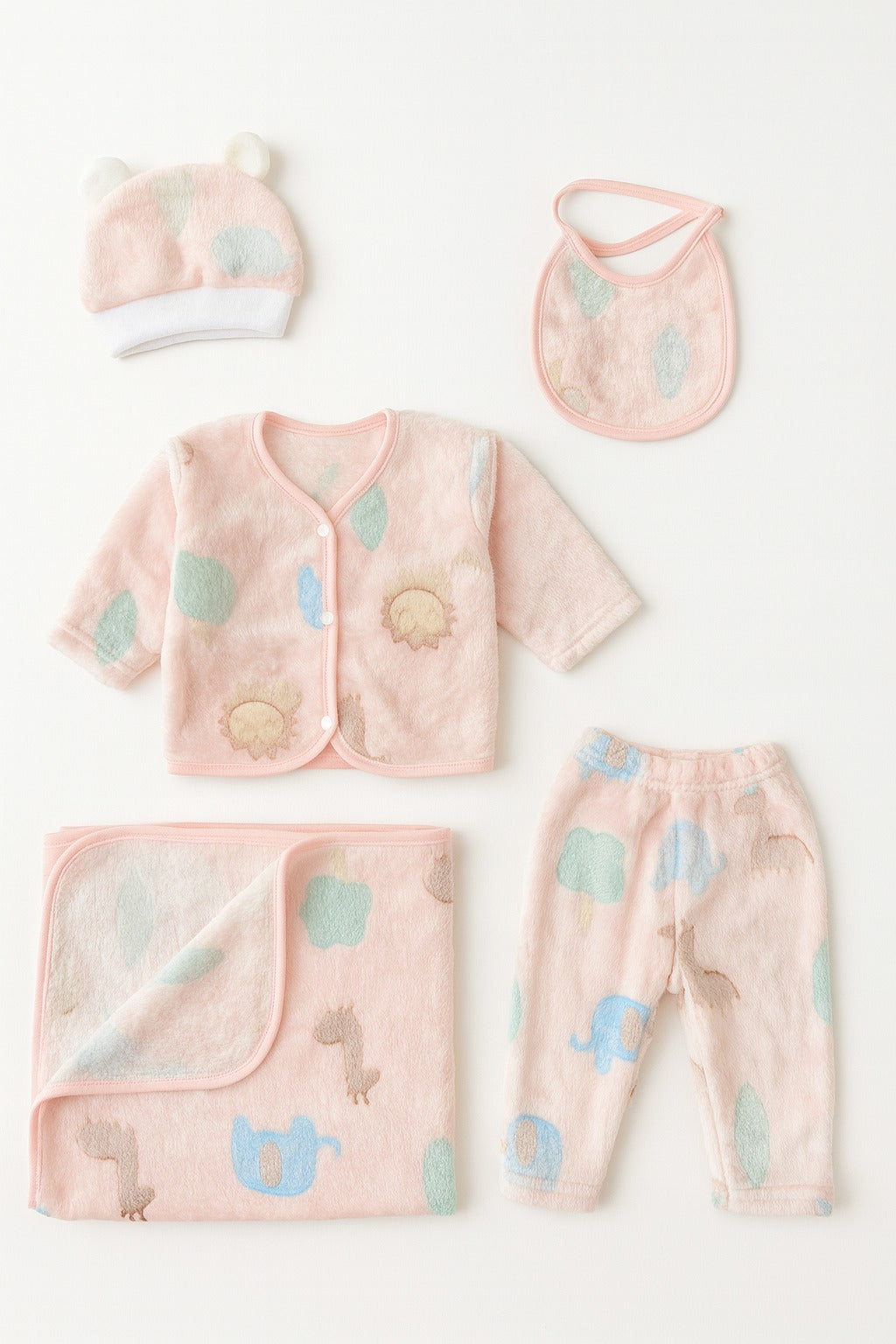 5 Piece Winter Premium Starter Set - (0-3M)