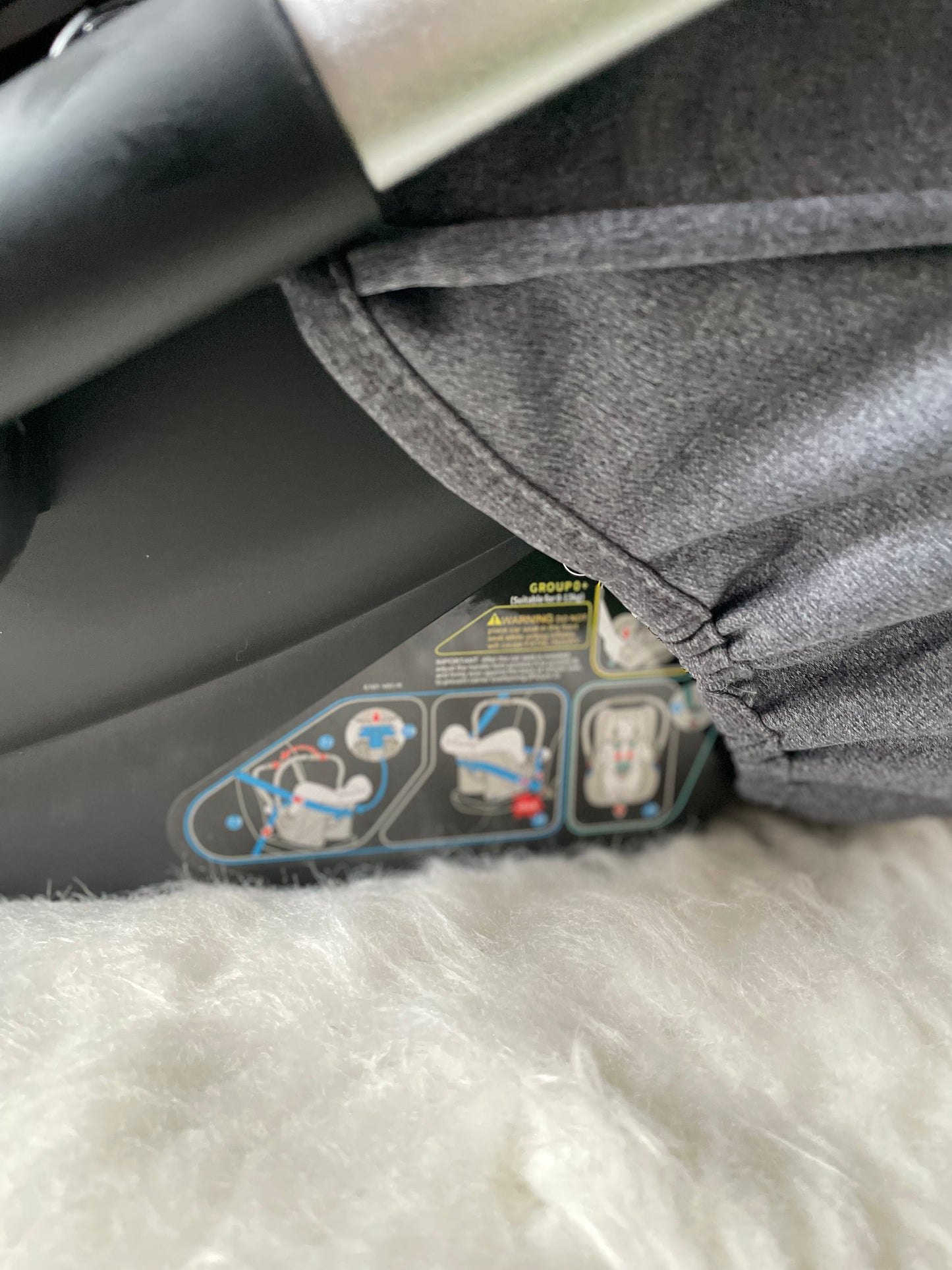 Grey Carry Cot G101