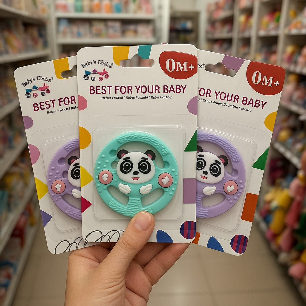 FE171-Panda theme Baby Teether