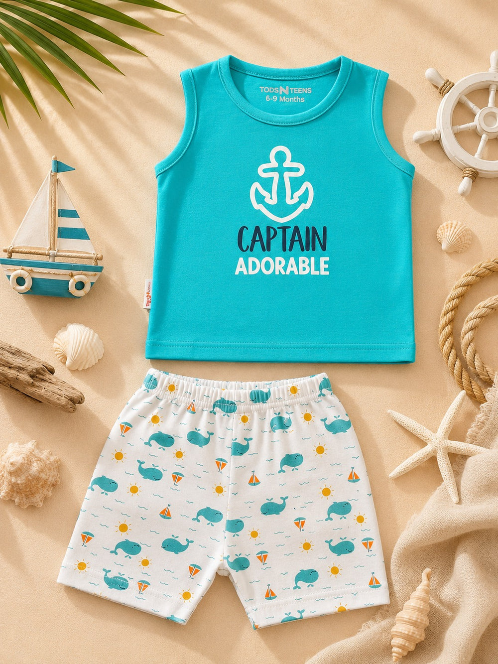 Solid Graphic Sando Set (6-36M)
