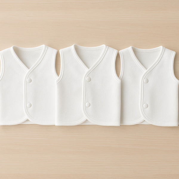 VP39-Pack of 3 Winter Vests (0-12M)