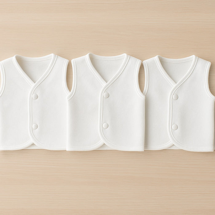 VP39-Pack of 3 Winter Vests (0-12M)