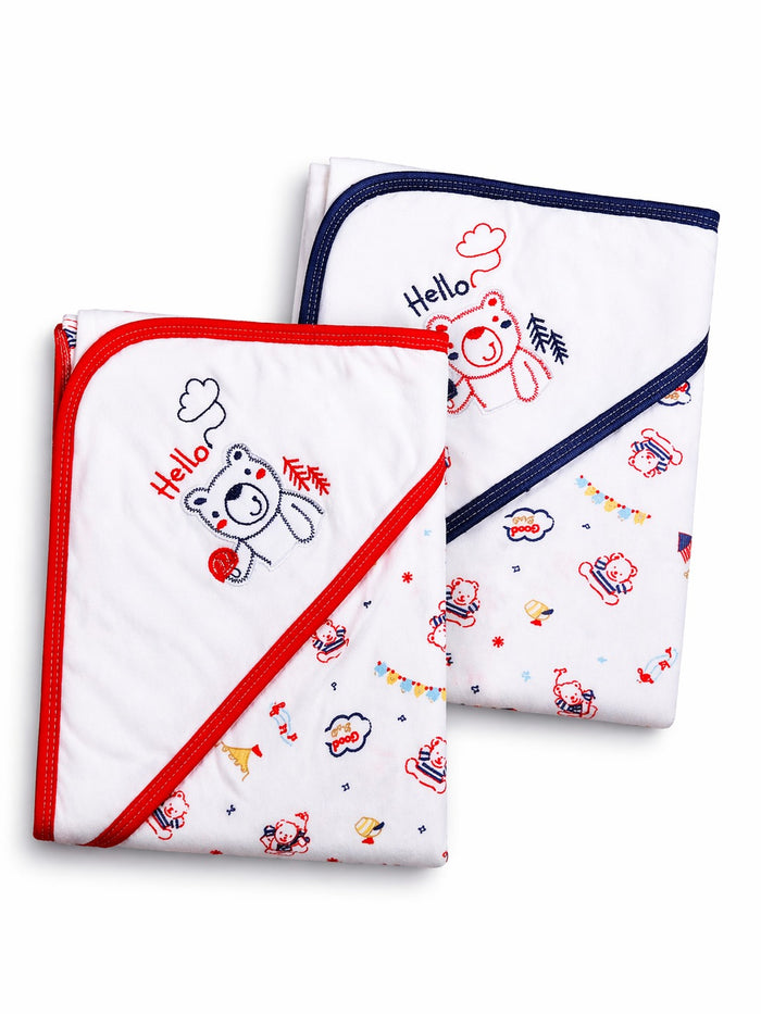 Hello Bear Cotton Wrap Sheet