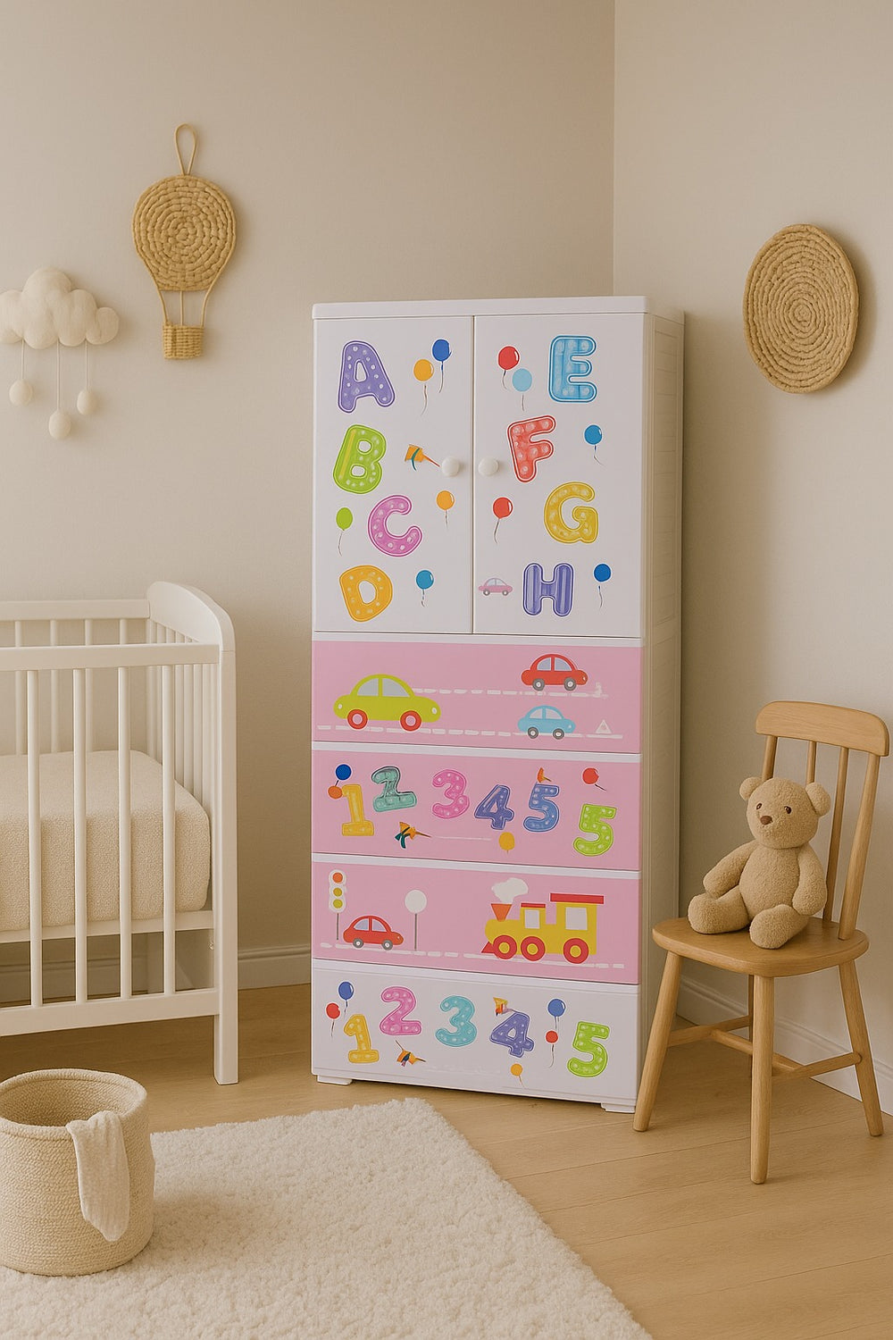 ABC Theme 7 Layer Wardrobe