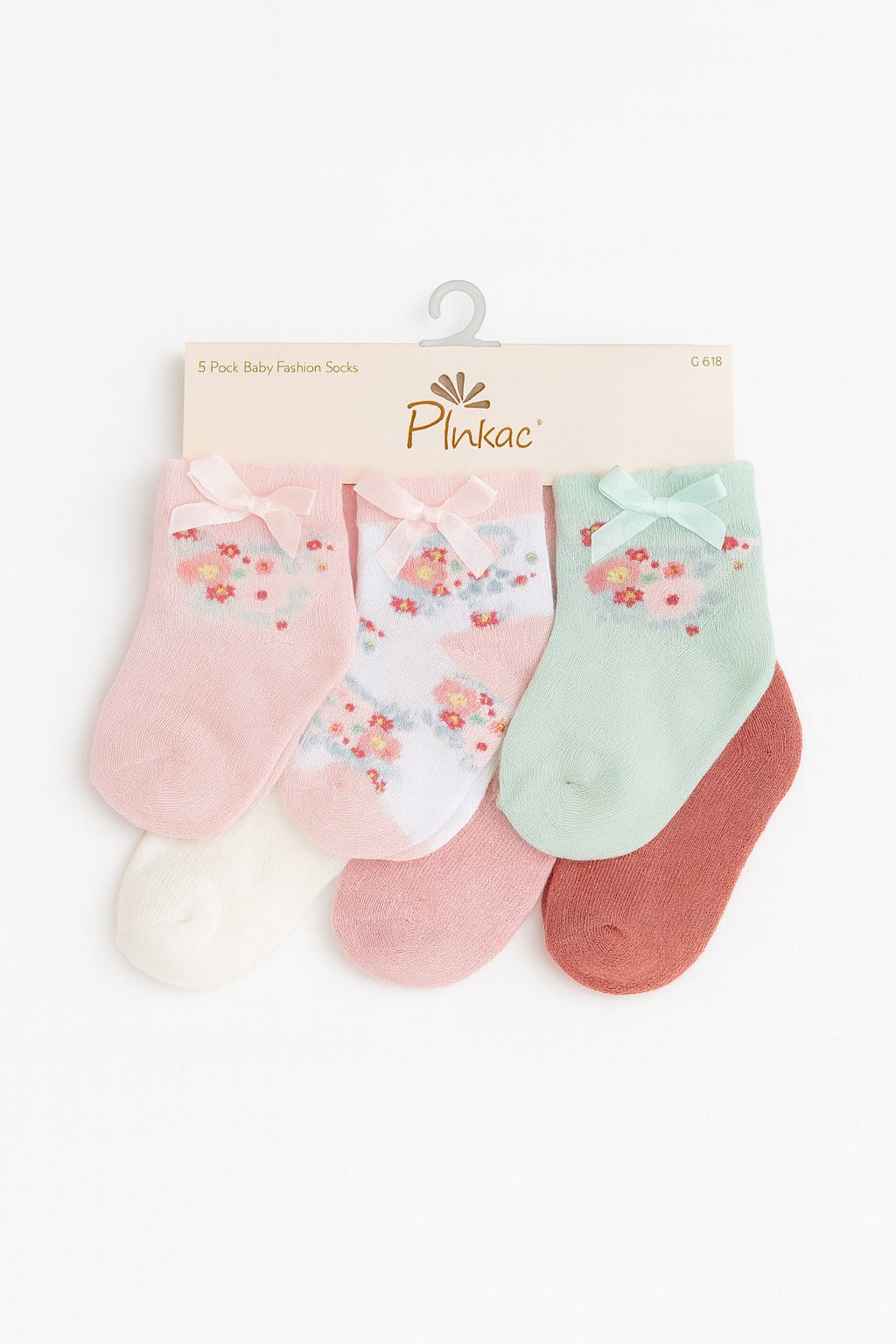 SH569-Pack of 6 Baby Socks