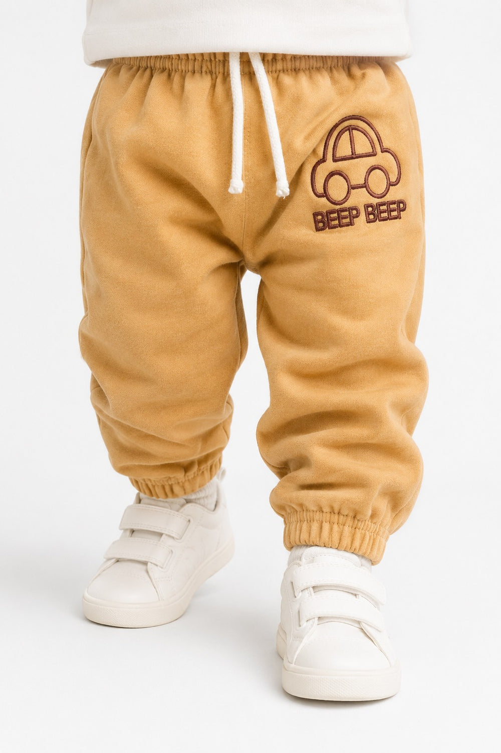 Velvet Trouser (9-24M) - Beige