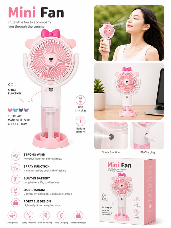 Rechargeable Fan - 8201