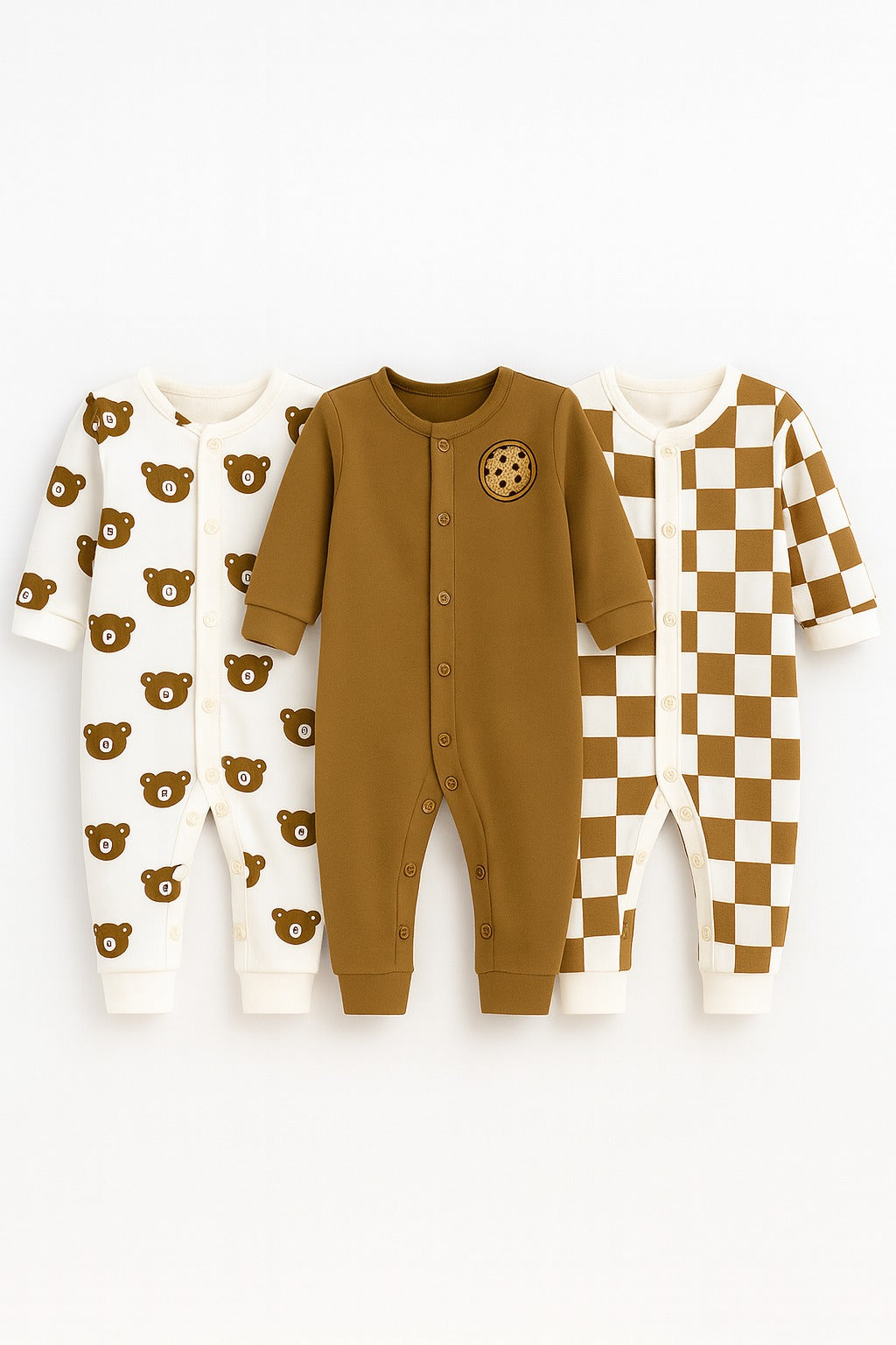 VP66-Pack of 3 Bodysuits