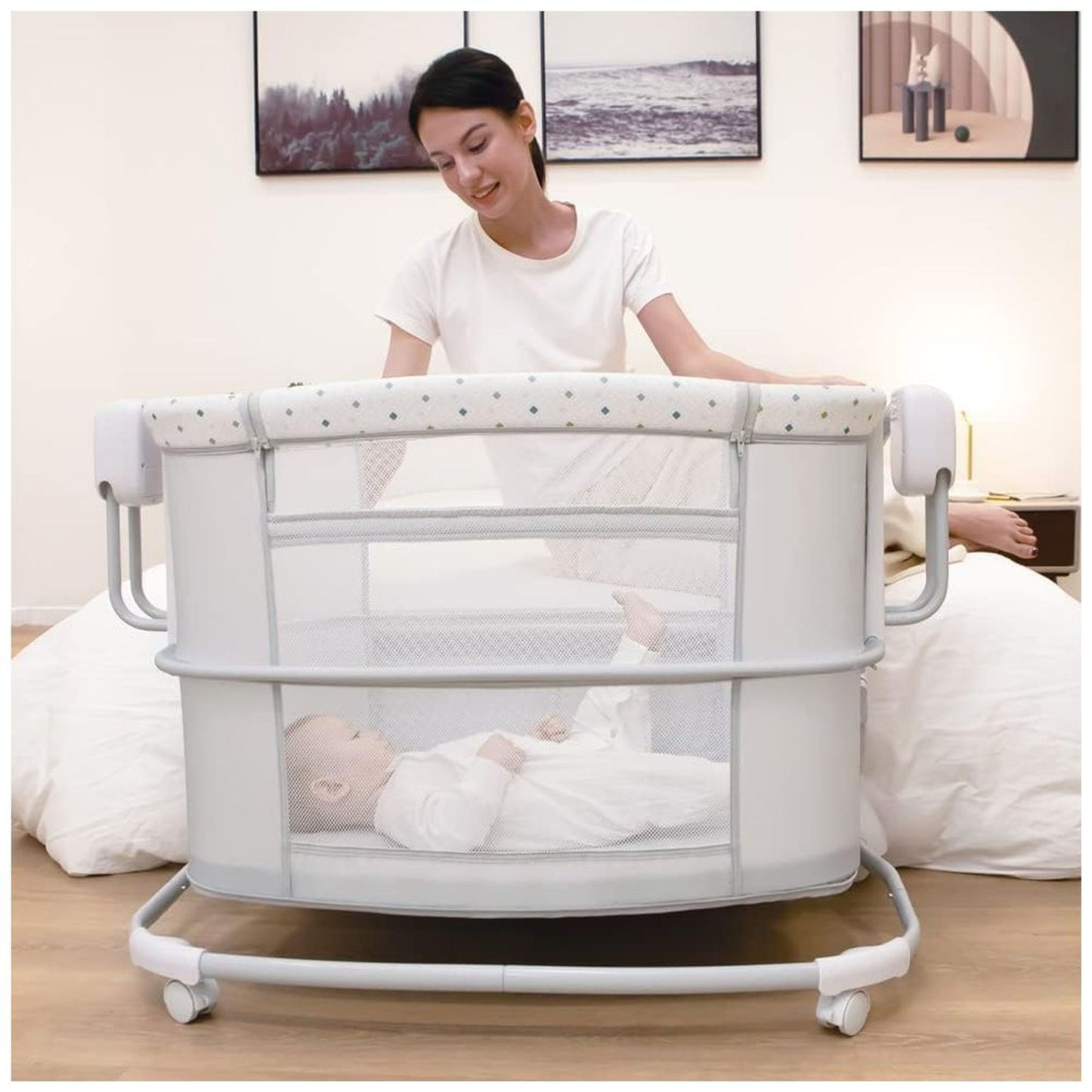 Mastela Deluxe 3-in-1 Bassinet