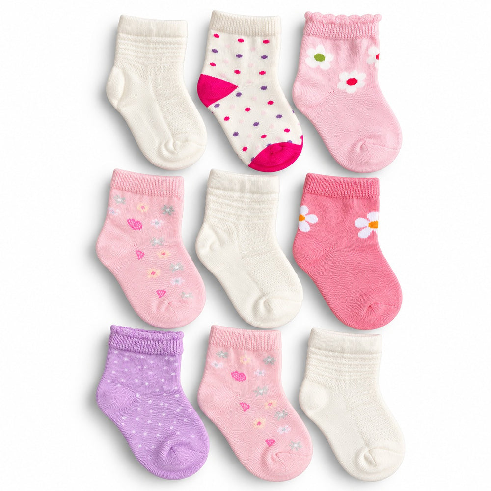 Boy & Girl Socks 3 pc Pack (1-2Y)