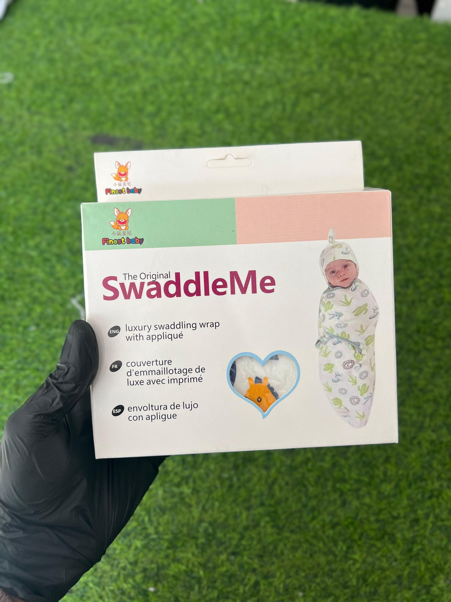 SHT273-Swaddle Me with Cap