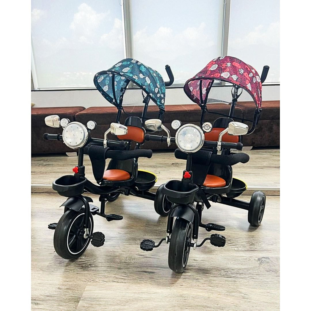 Children Stroller Type Tricycle With Light and Music