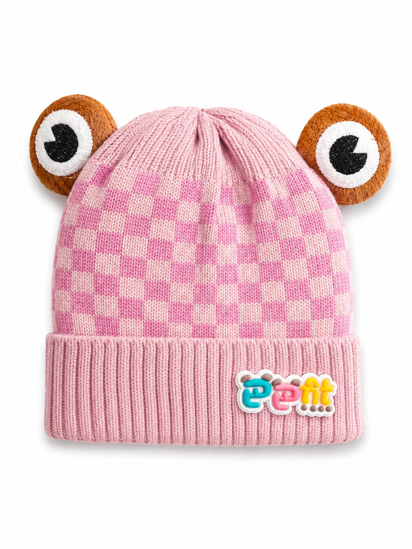 Woolen Cap 1-4Y - Pink