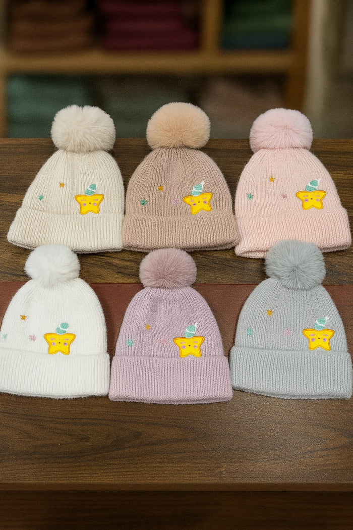 CP247-Woolen cap - 1-5Y