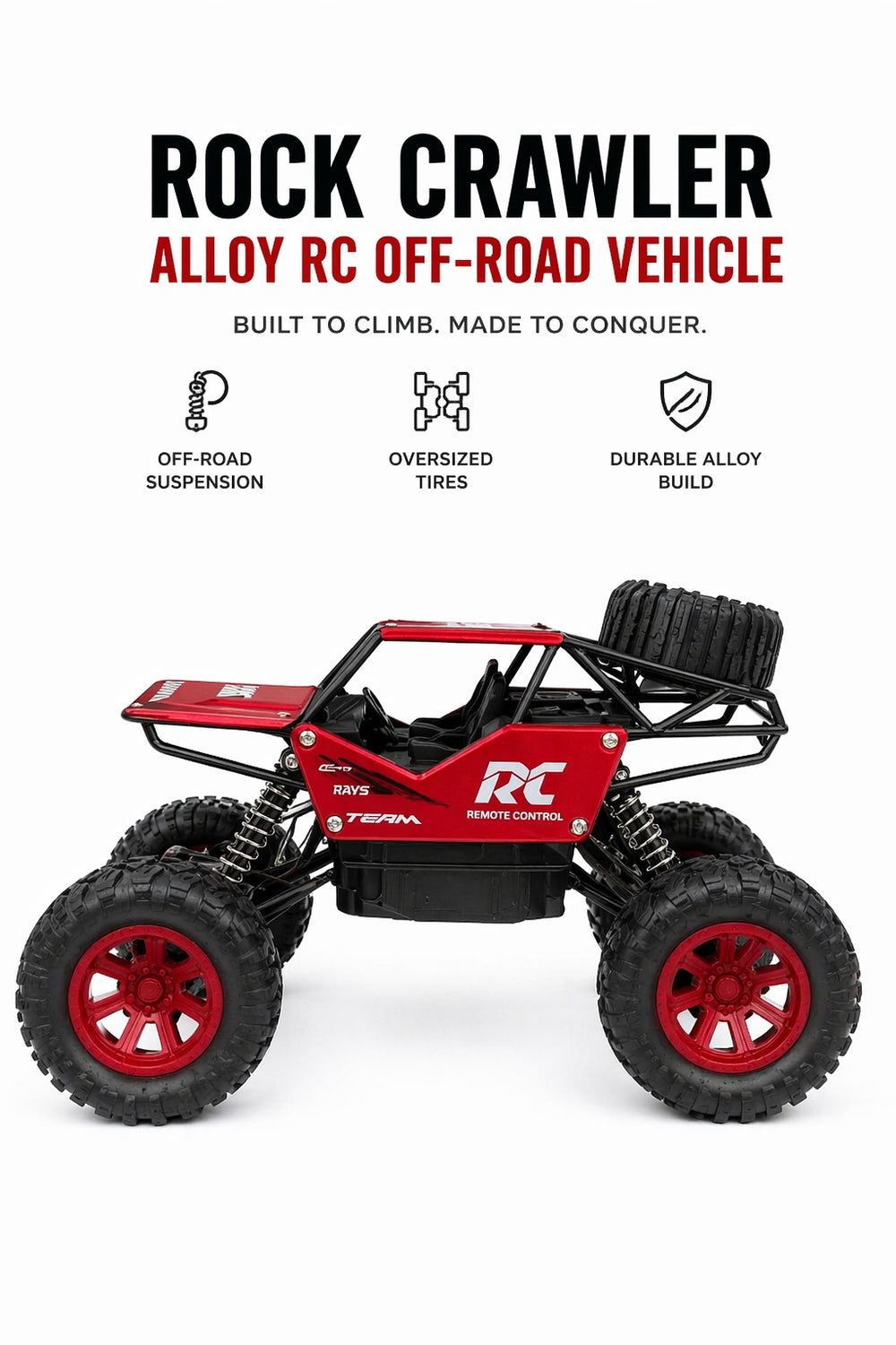 RC Metal Rock Crawler - 2029