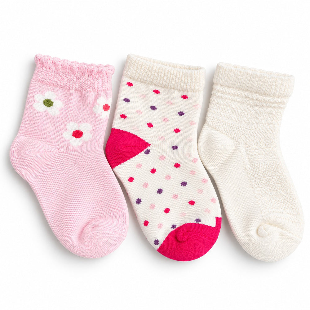 Boy & Girl Socks 3 pc Pack (1-2Y)