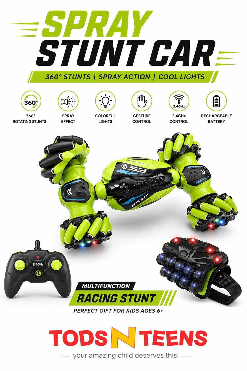 RC Hand Control Stunt car With Smoke - LH-C088