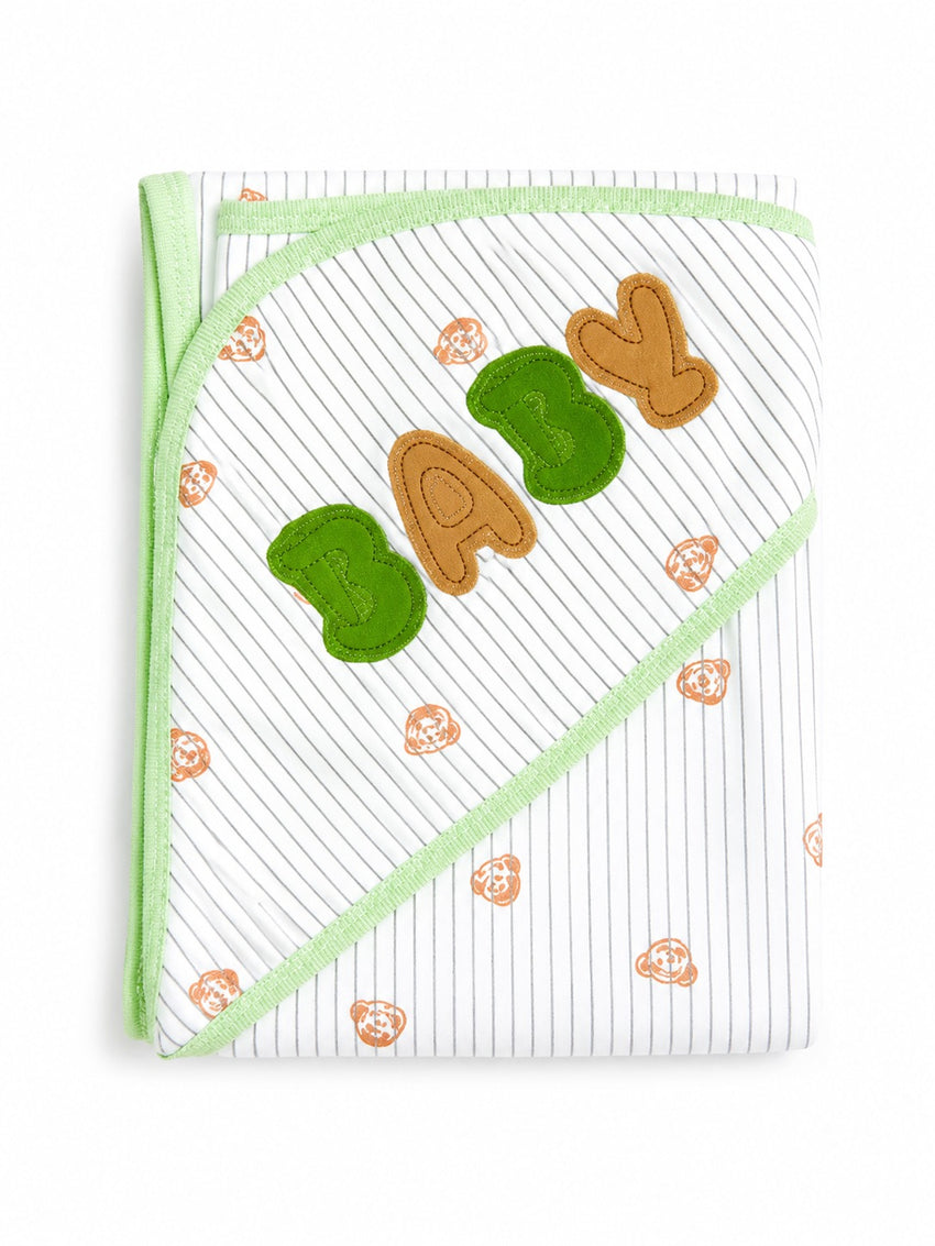 BABY Cotton Wrap Sheet - Green