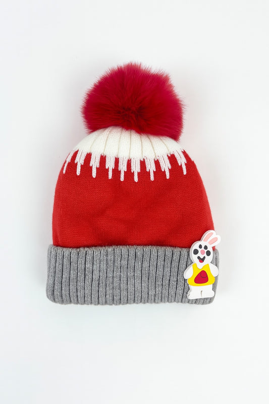 CP162-Woolen Cap 1-4Y