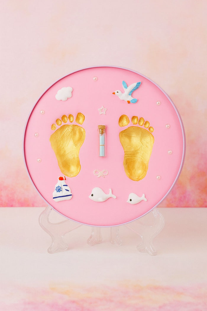 Baby Memory Keepsake Frame Kit - Pink