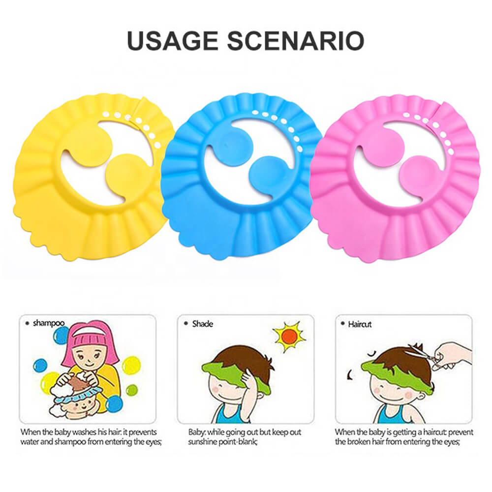 BA68-Silicone Shower Cap