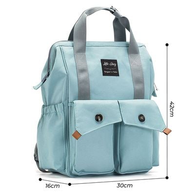 DB187-Little & Luke Bag w/ Hooks-Green