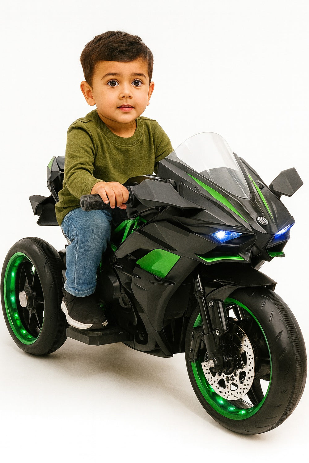 Imported Electric Ninja Bike with Hand Race - H2R