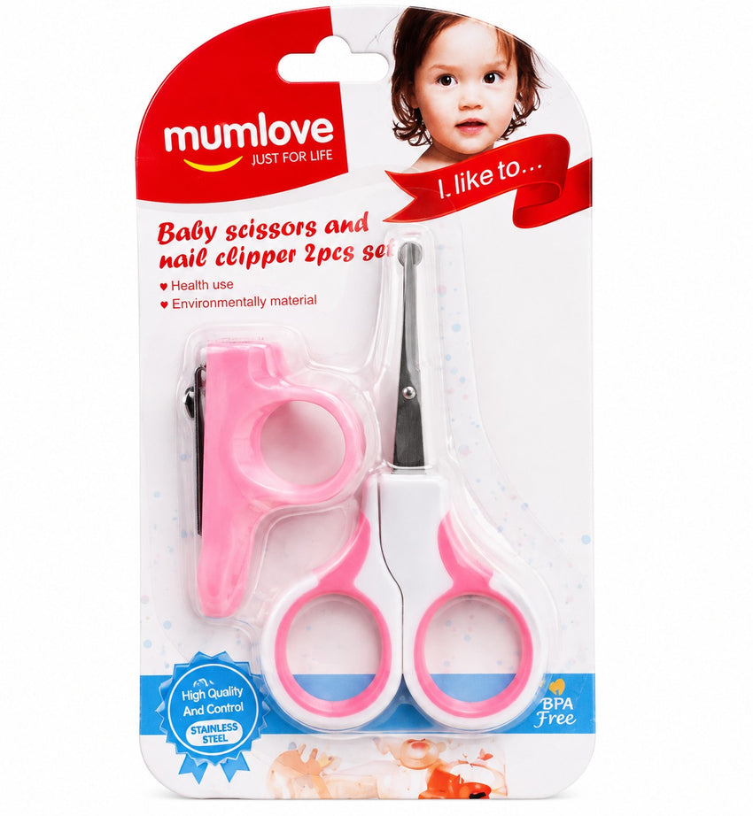 Mumlove Scissor Set - Pink