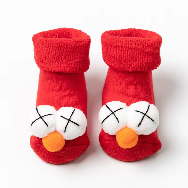 Winter Anti-Slip Winter Booties 0-1Y - Owl