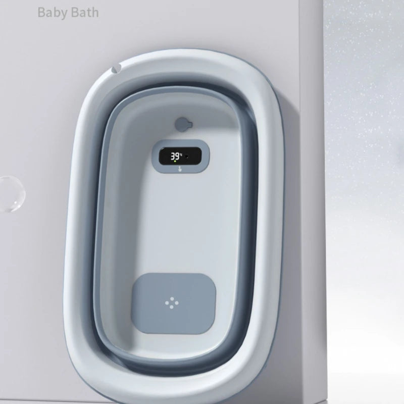 Foldable Temperature Control Baby Bather-322