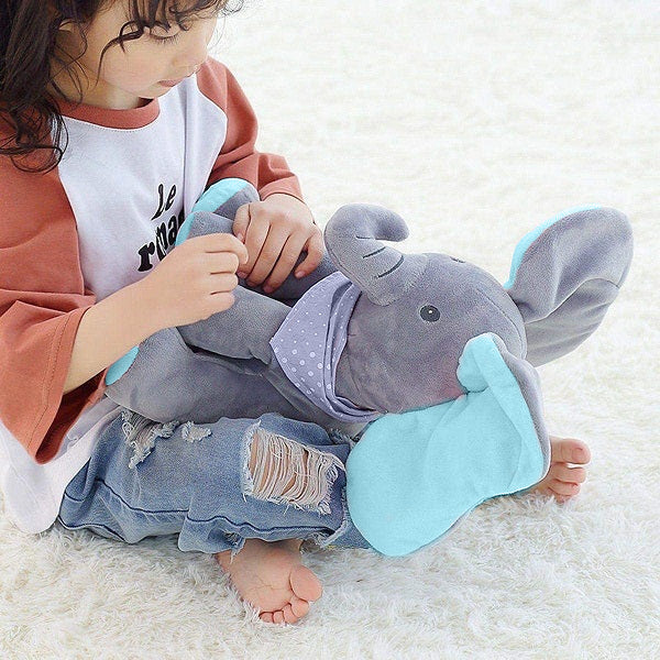 BT58-Peek-A-Boo Musical Singing Elephant Toy
