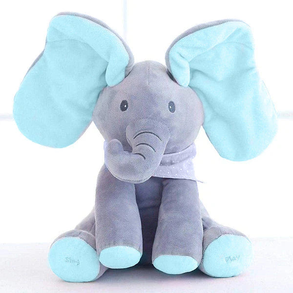BT58-Peek-A-Boo Musical Singing Elephant Toy