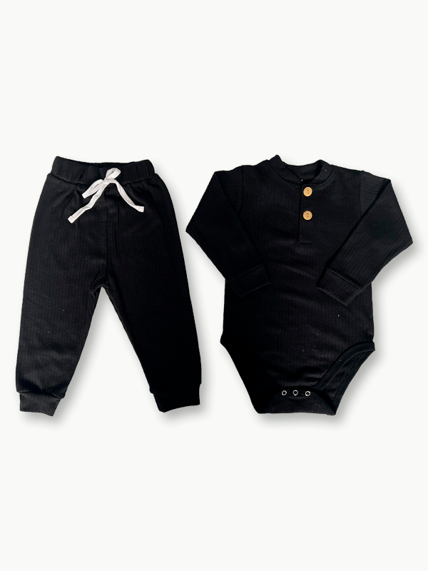 Black 2pc Winter Set