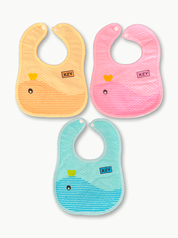 Texture Baby Bibs