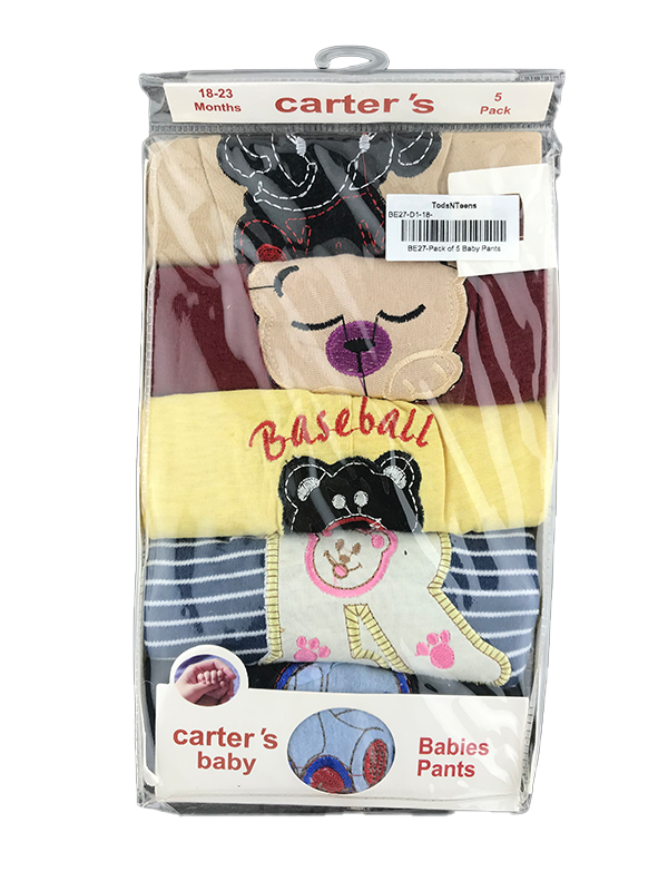 BE27-Pack of 5 Baby Pants