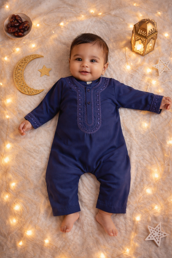 Infant Kurta Romper (0-12M)