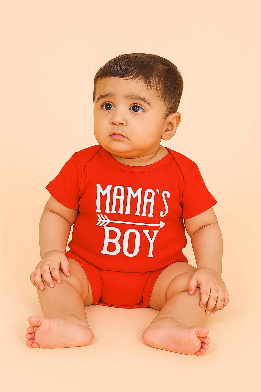 Mama's Boy Romper 0-9M