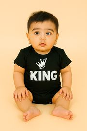 Infant Summer Bodysuit KING