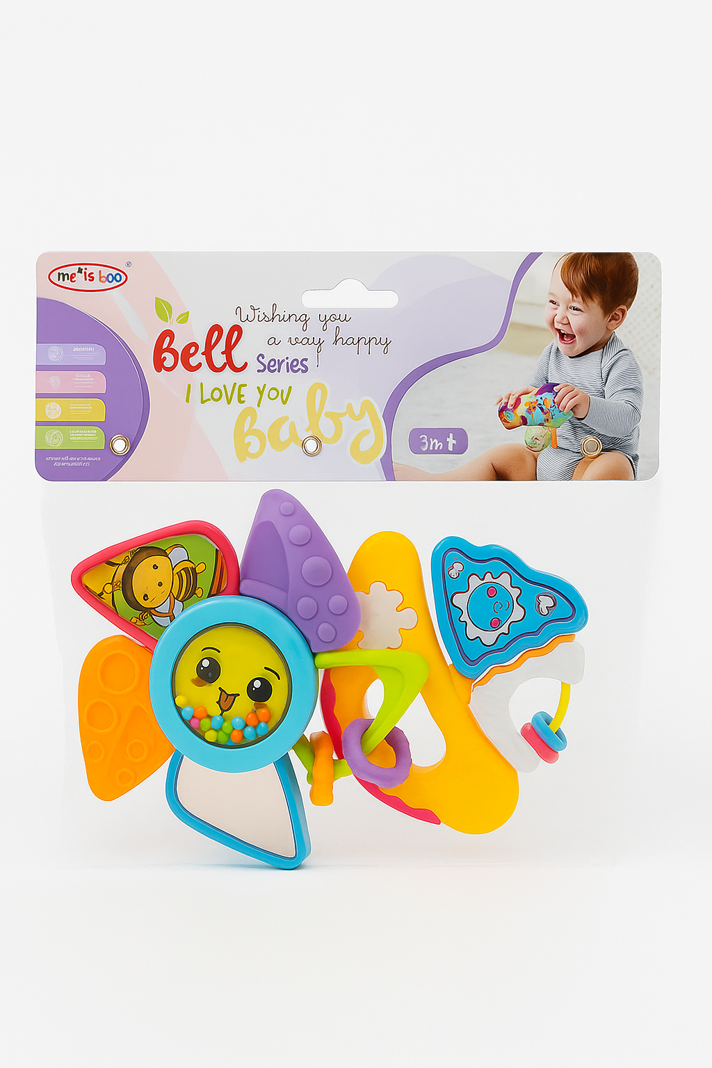 BT02-Pack of 2 Rattles