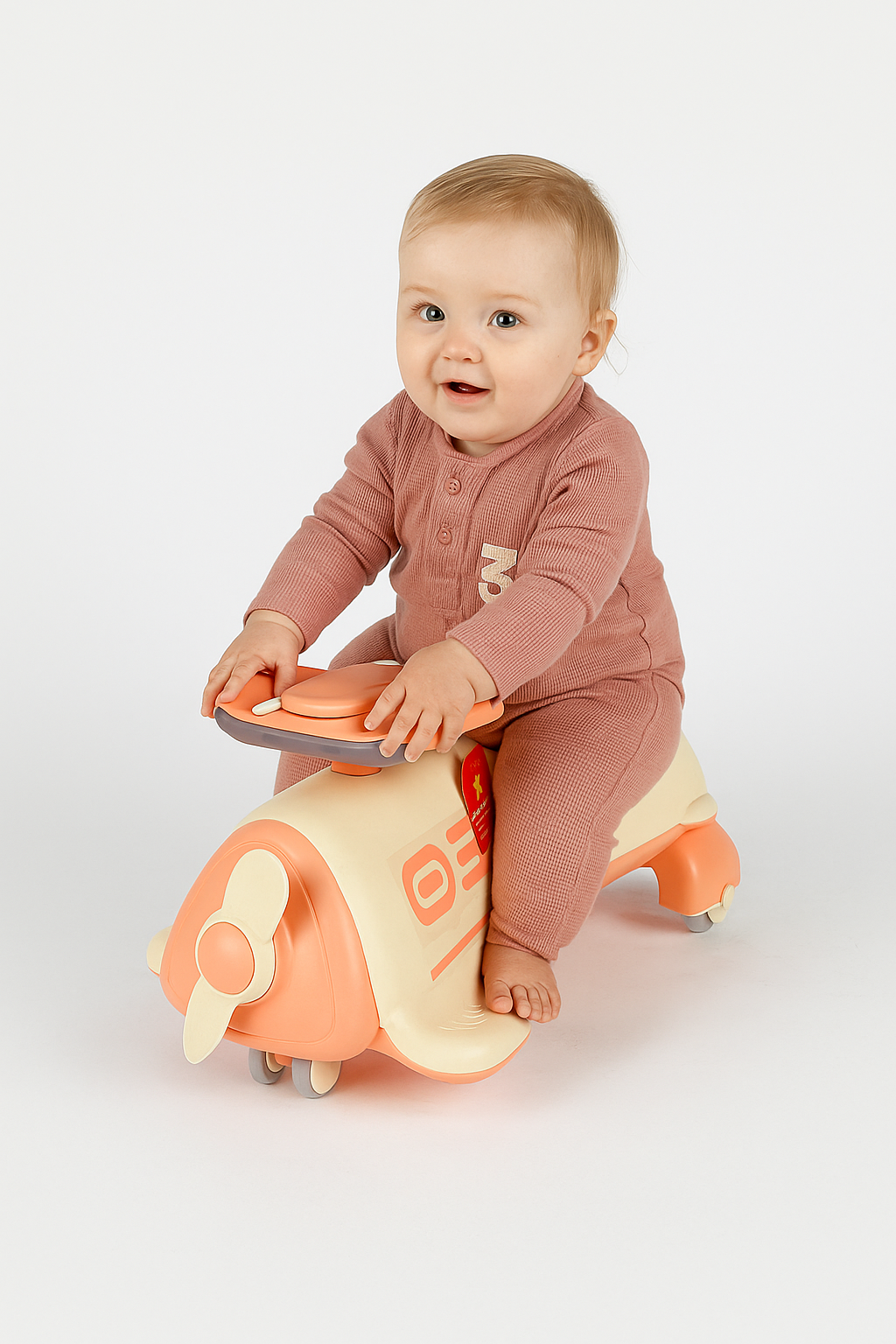 Airplane Shape Auto Car With Light & Music-BZ-8081
