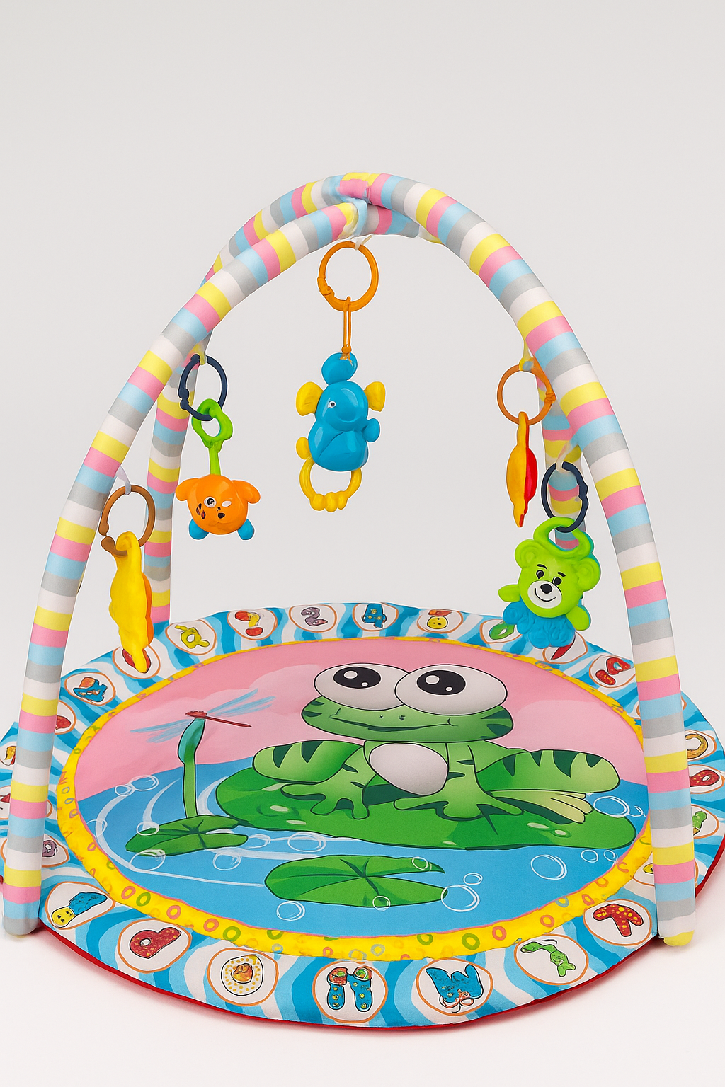 Baby Play Mat with Hanging Toys - Medium Size