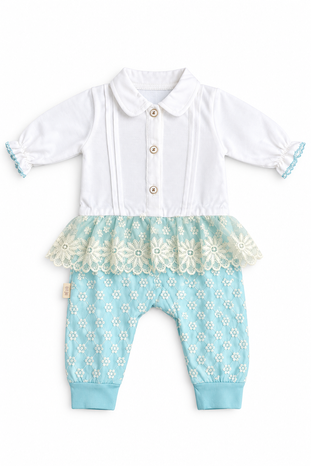 Baby Pre-Winter Dress - Blue