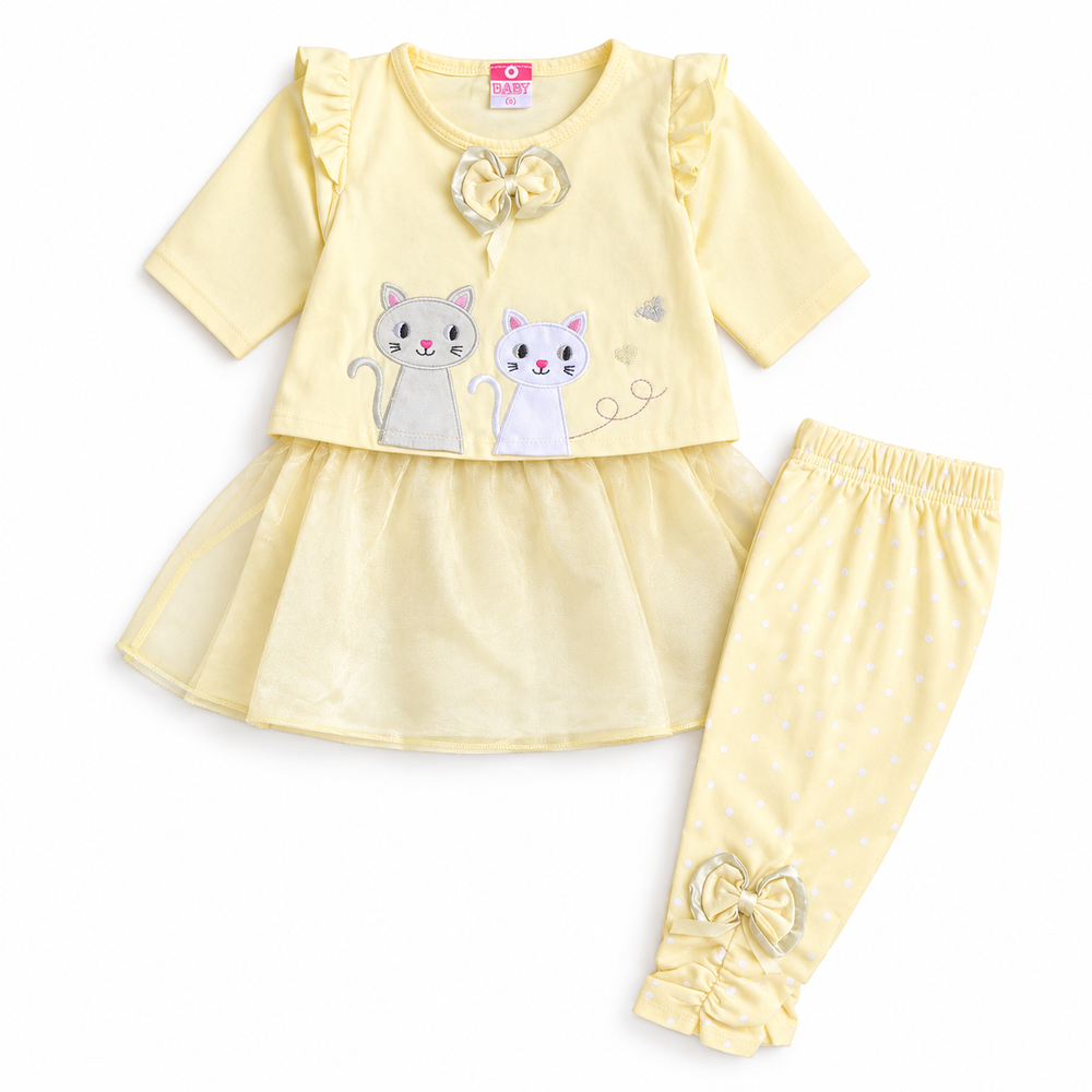 Tropical Dress (6-18M) - Yellow