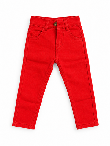 Red Denim Jeans