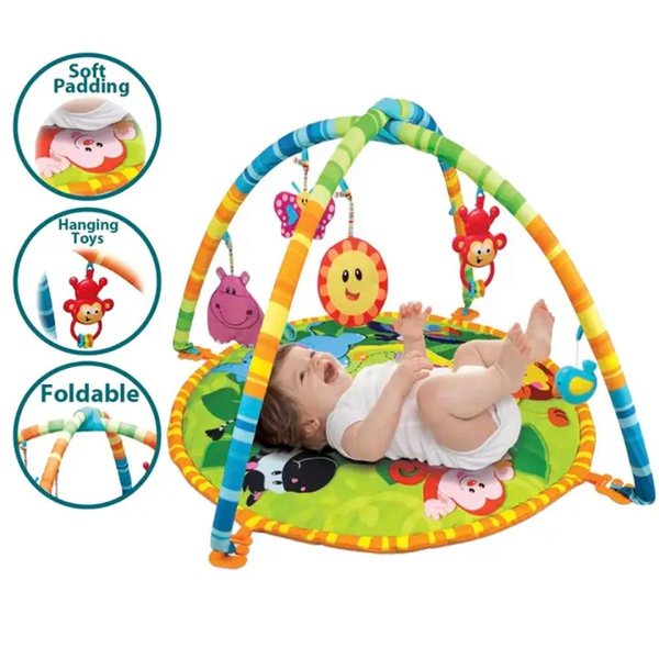 Baby Play Mat with Hanging Toys - Large Size